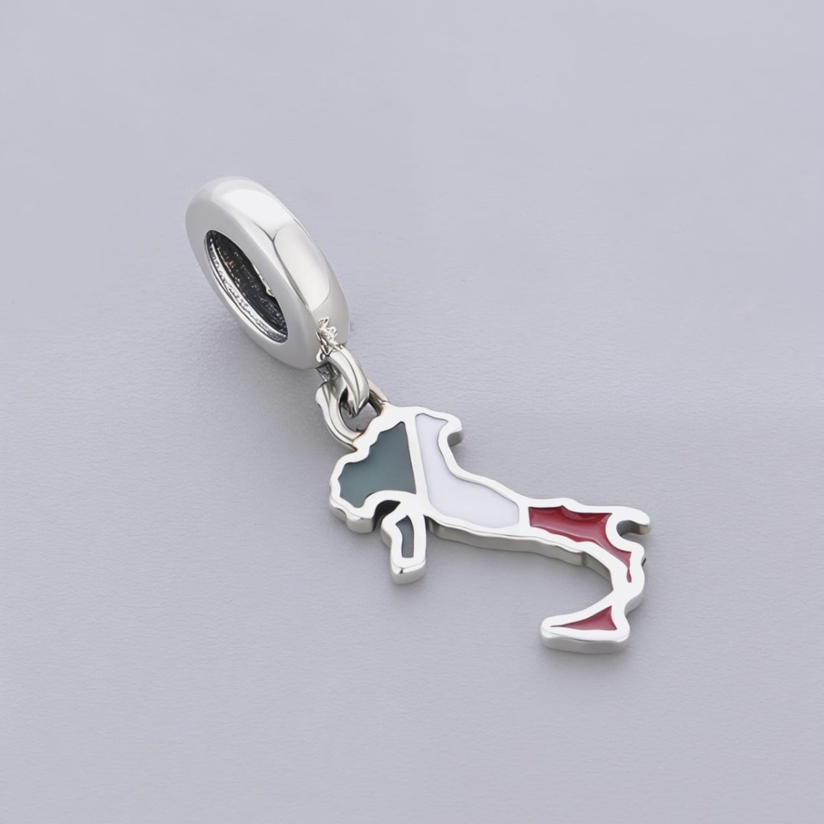 Pangama Jewelry Italy Map Dangle Charm