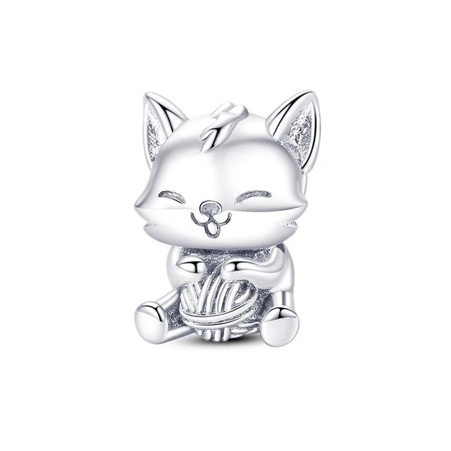 Pangama Jewelry Kitten & Yarn Ball Charm