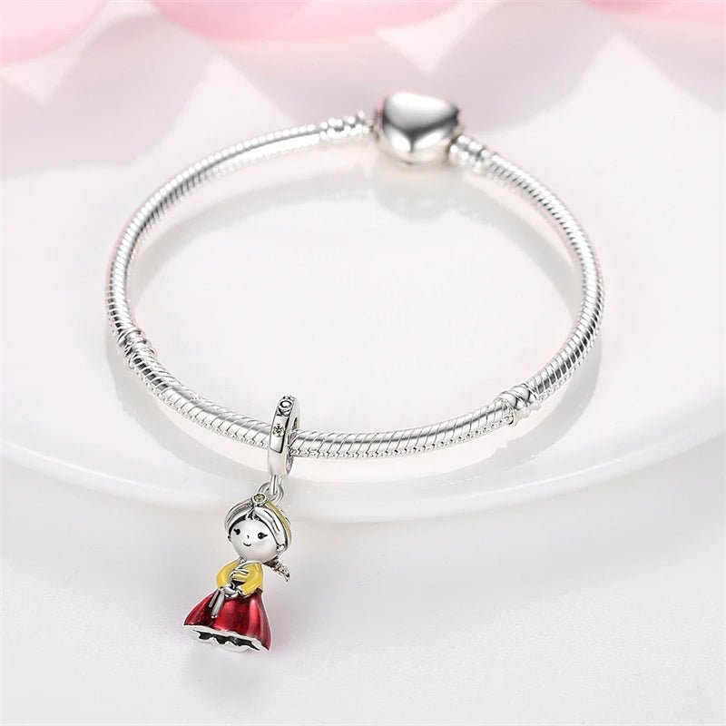 Pangama Jewelry Korean Hanbok Doll Dangle Charm