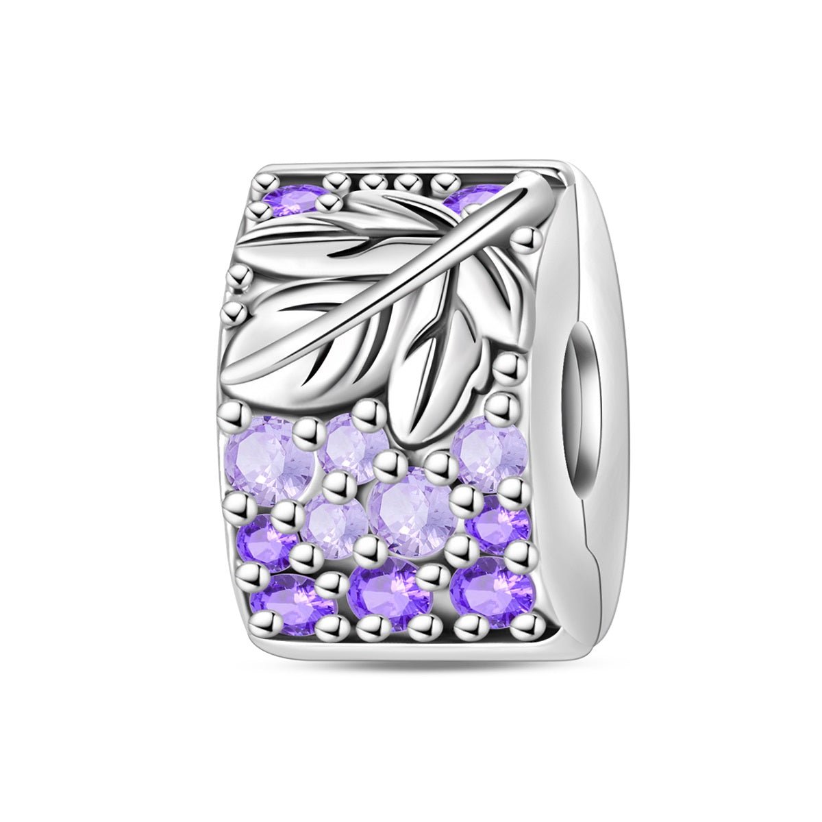 Pangama Jewelry Lavender Leaf Clip Charm