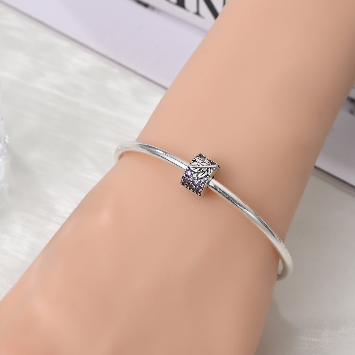 Pangama Jewelry Lavender Leaf Clip Charm