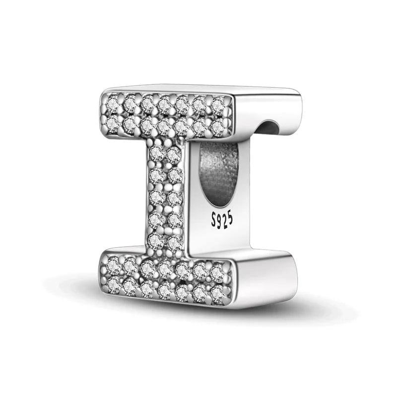 Pangama Jewelry Sparkling Letter A~Z Alphabet Charm
