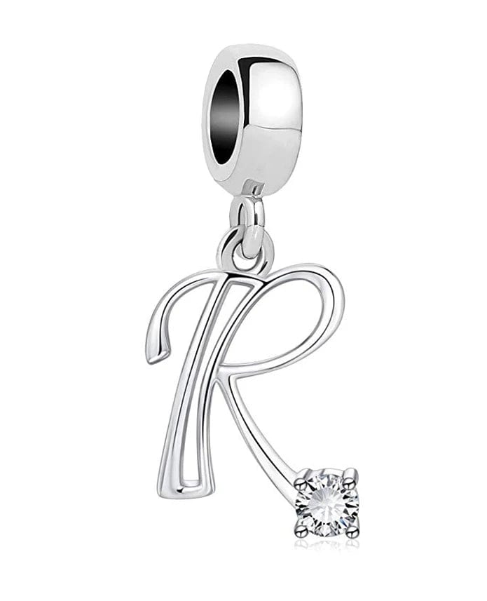 Pangama Jewelry Elegant Crystal Letter A~Z Alphabet Charm
