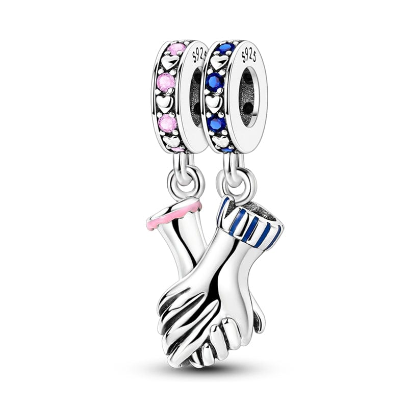Pangama Jewelry Linked Hands of Love Charm