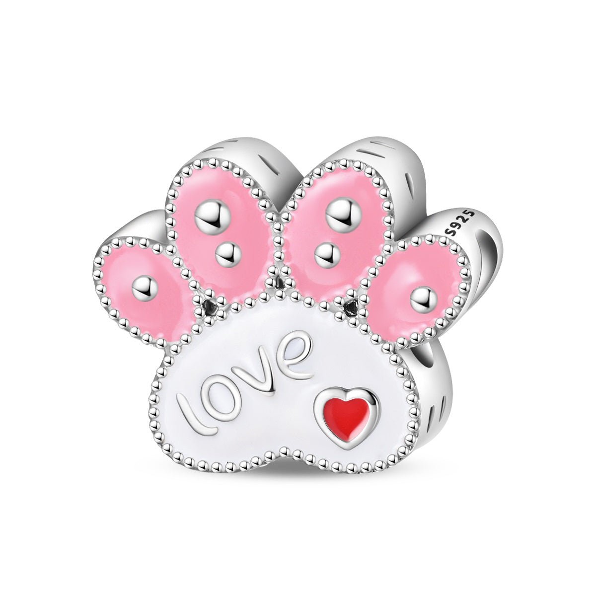 Pangama Jewelry Love Paw Print Charm