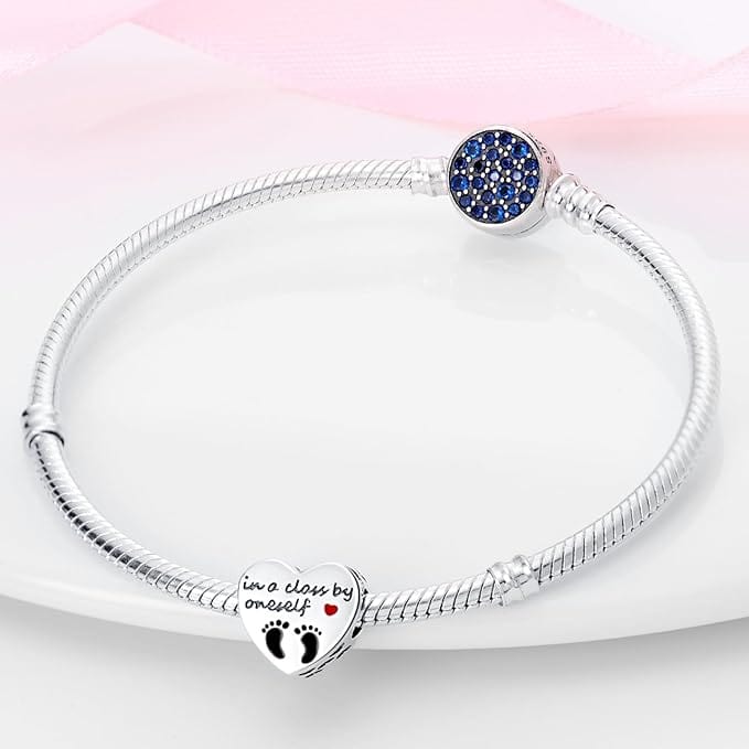 Pangama Jewelry Lovely Mom Heart Charm