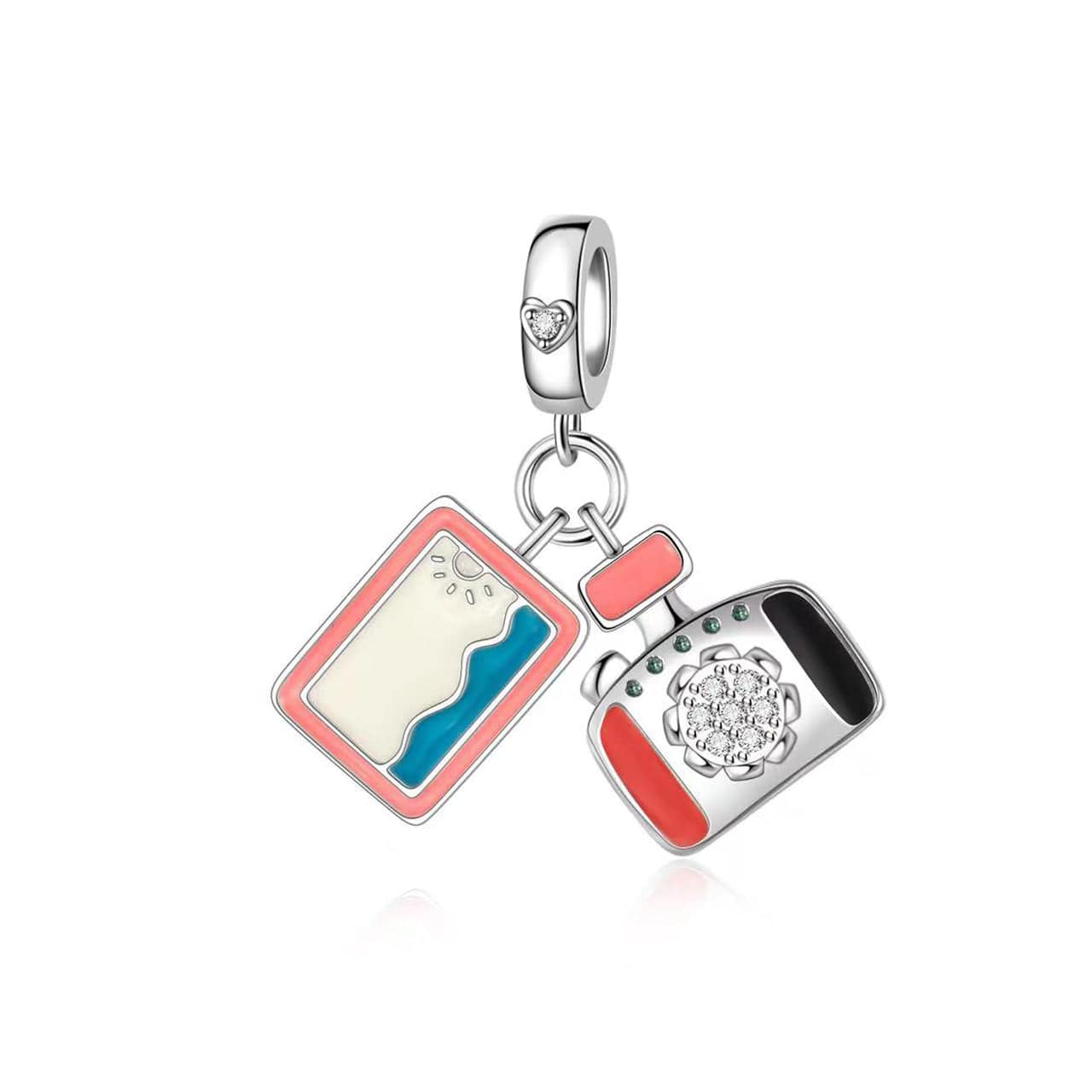 Pangama Jewelry Luminions Beach Photo & Camera Vacation Charm