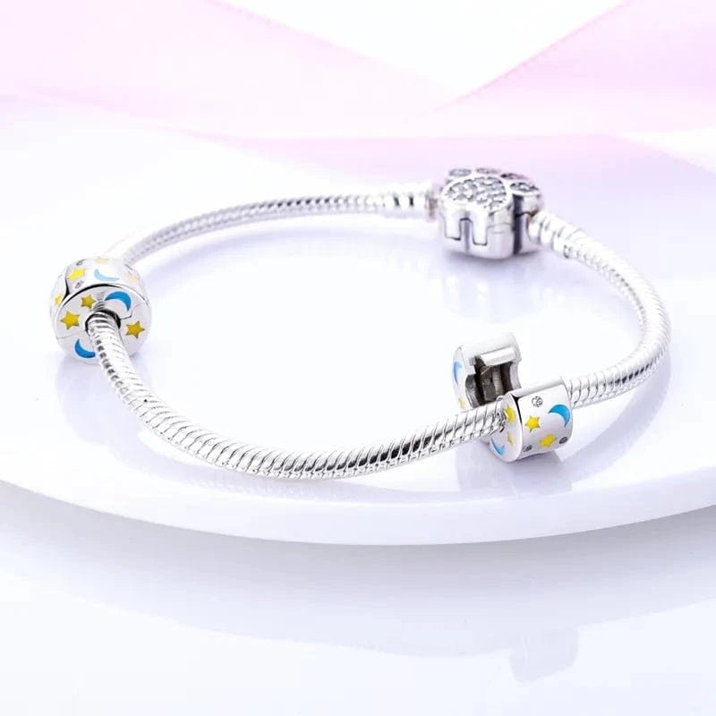 Pangama Jewelry Luminous Sun and Moon Charm