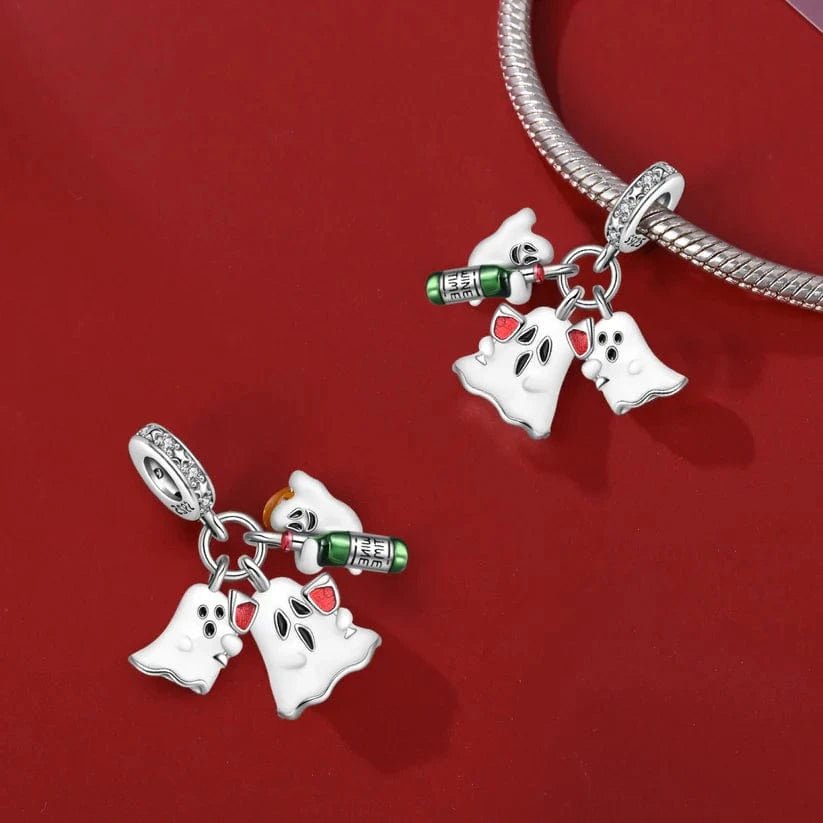 Pangama Jewelry Luminous Wine Time Ghost Charm