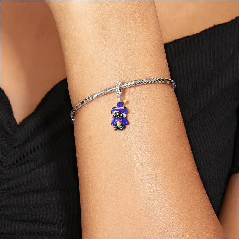 Pangama Jewelry Magical Panda Witch Dangle Charm