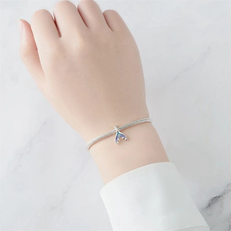 Pangama Jewelry Mermaid Tail Dangle Charm