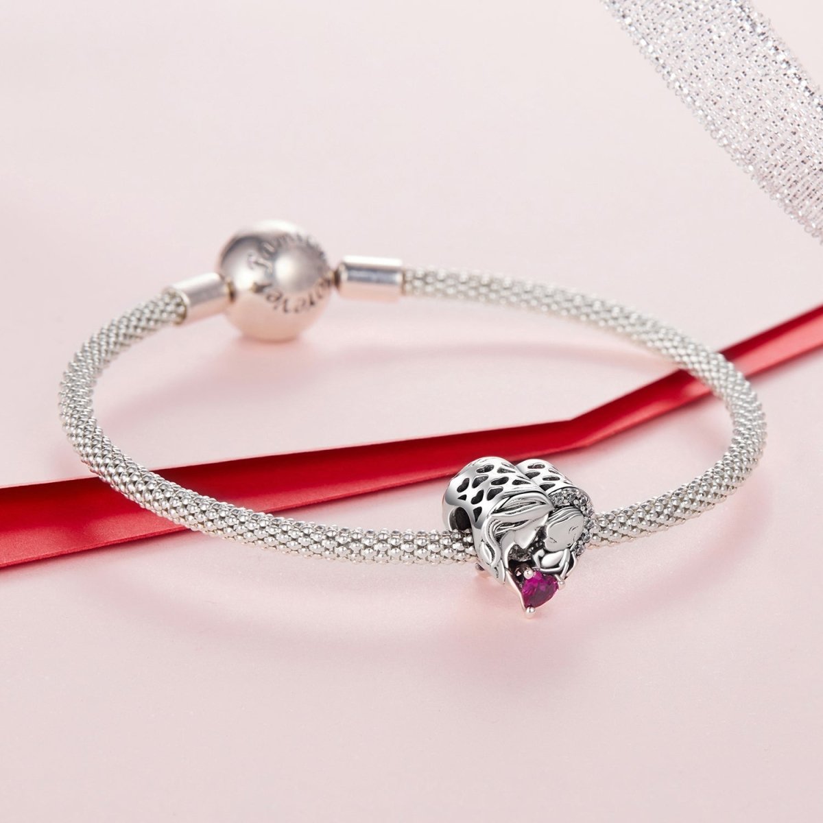 Pangama Jewelry Mother and Son Family Charm