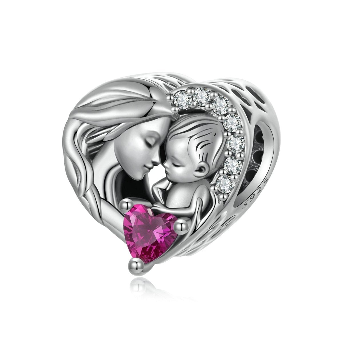 Pangama Jewelry Mother and Son Family Charm
