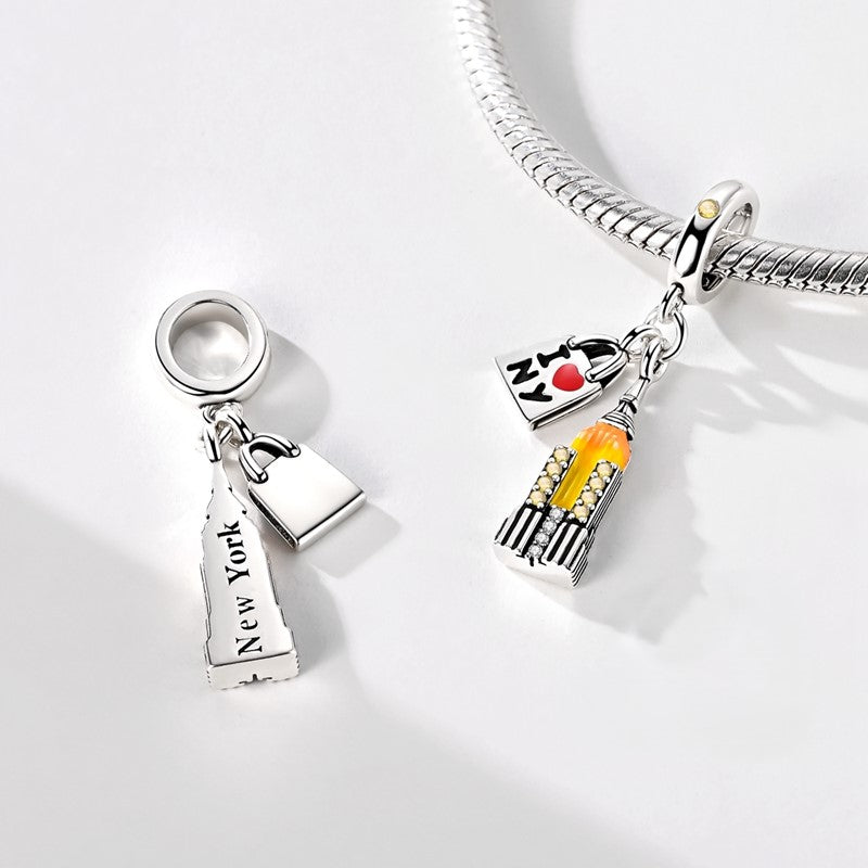 Pangama Jewelry New York City Empire State Dangle Charm