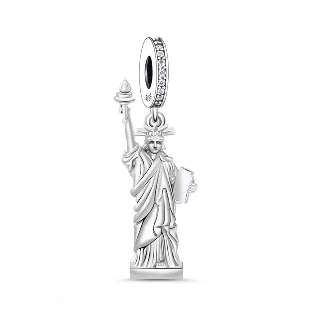 Pangama Jewelry New York Statue of Liberty Dangle Charm