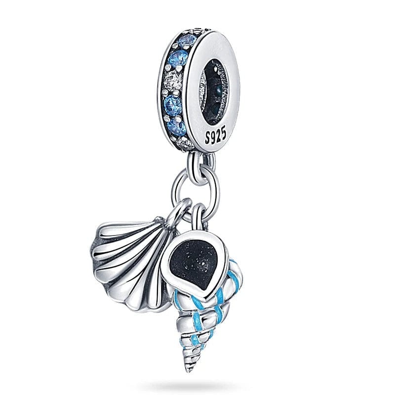 Pangama Jewelry Ocean Conch Seashell Dangle Charm