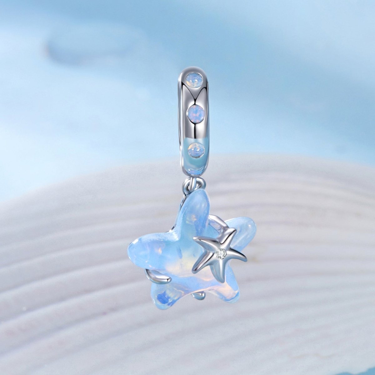 Pangama Jewelry Colorful Starfish Mini Charm