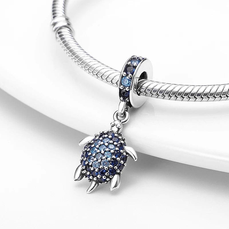 Pangama Jewelry Ocean Tortoise Dangle Charm