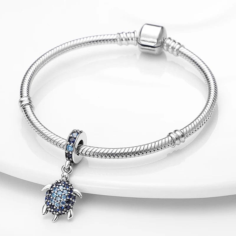 Pangama Jewelry Ocean Tortoise Dangle Charm