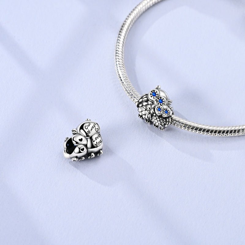 Pangama Jewelry Owl Family Charm