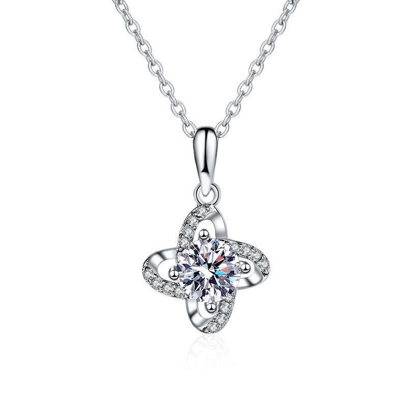 Pangama Jewelry Pangama Bloom Moissanite Necklace