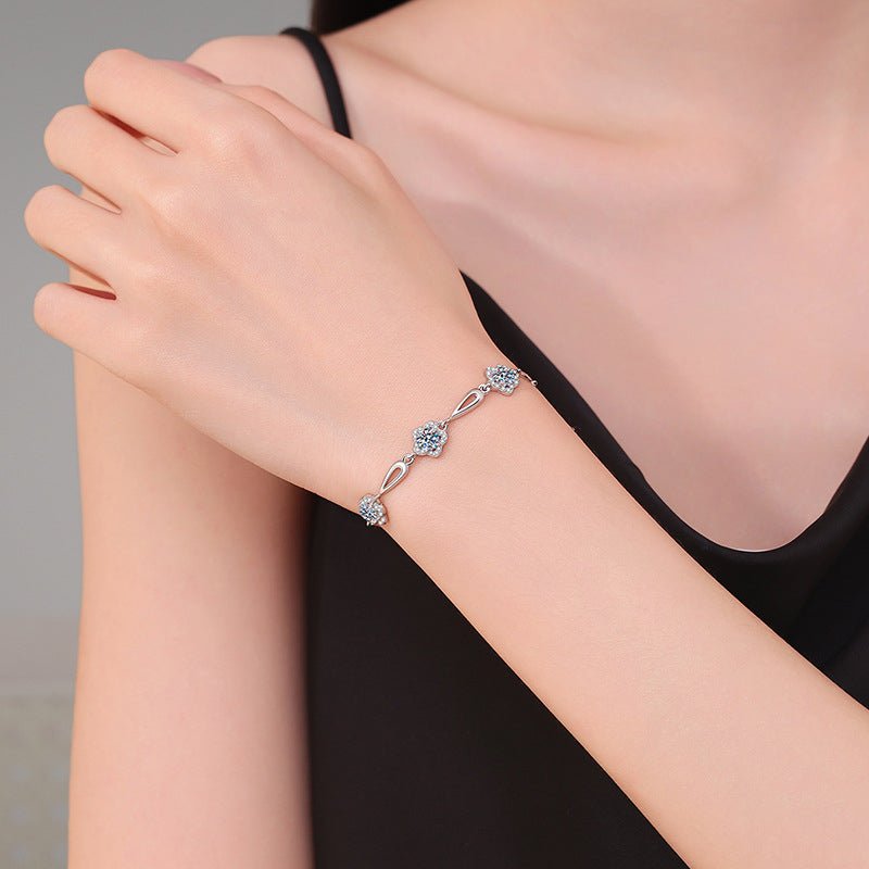 Pangama Jewelry Pangama Blooming Grace Moissanite Bracelet