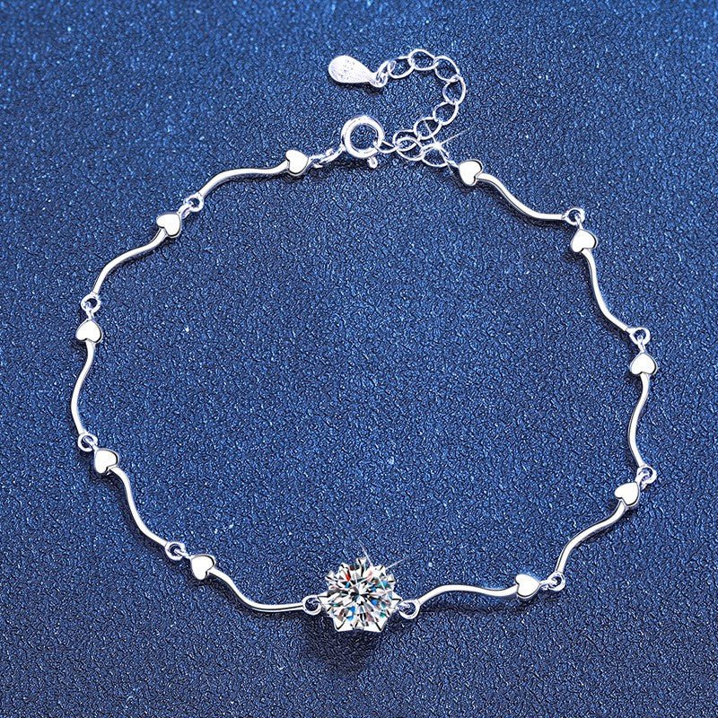 Pangama Jewelry Pangama Heartline Moissanite Bracelet