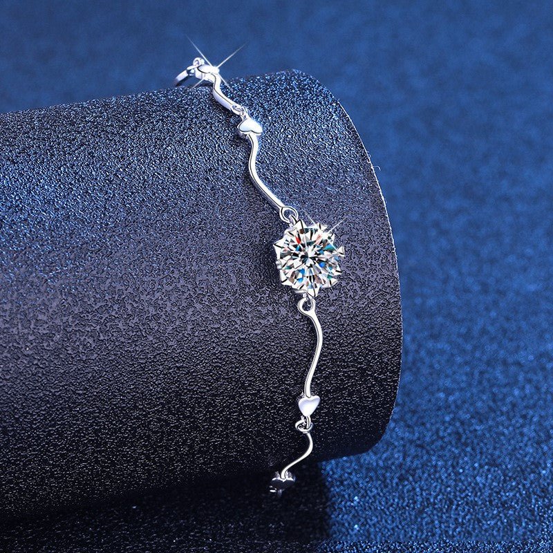 Pangama Jewelry Pangama Heartline Moissanite Bracelet