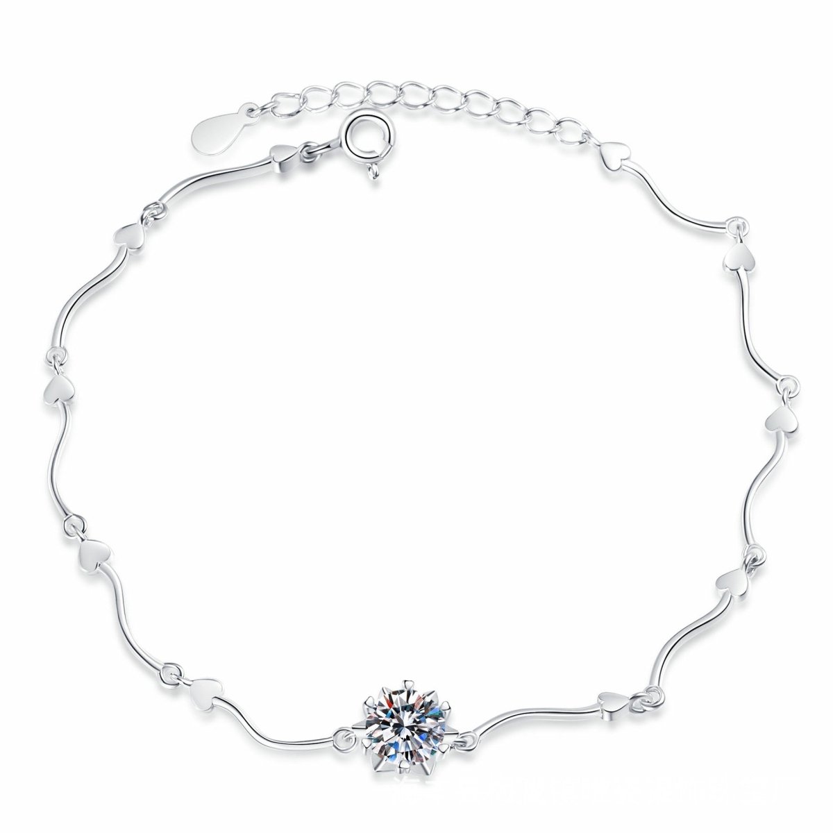 Pangama Jewelry Pangama Heartline Moissanite Bracelet