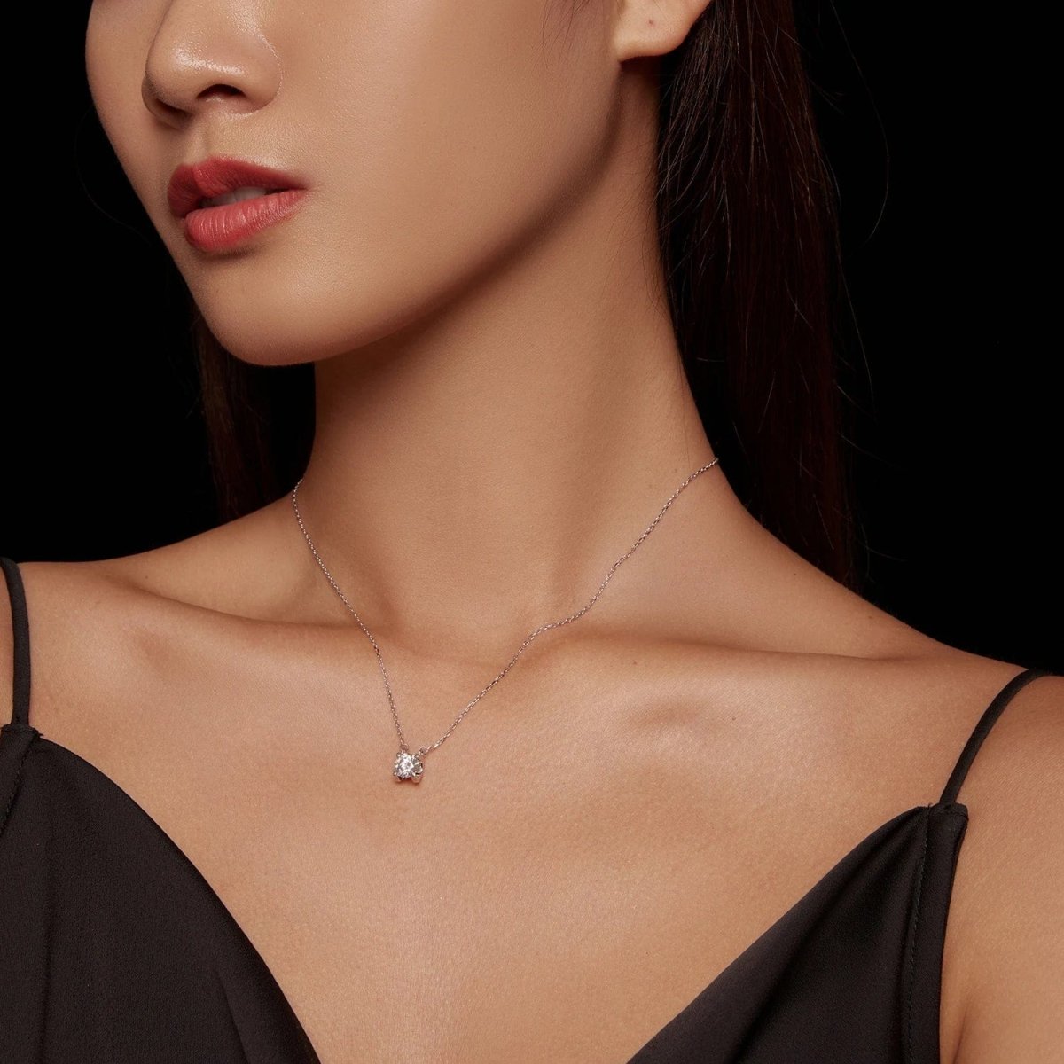 Pangama Jewelry Pangama Moissanite Pendant Necklace