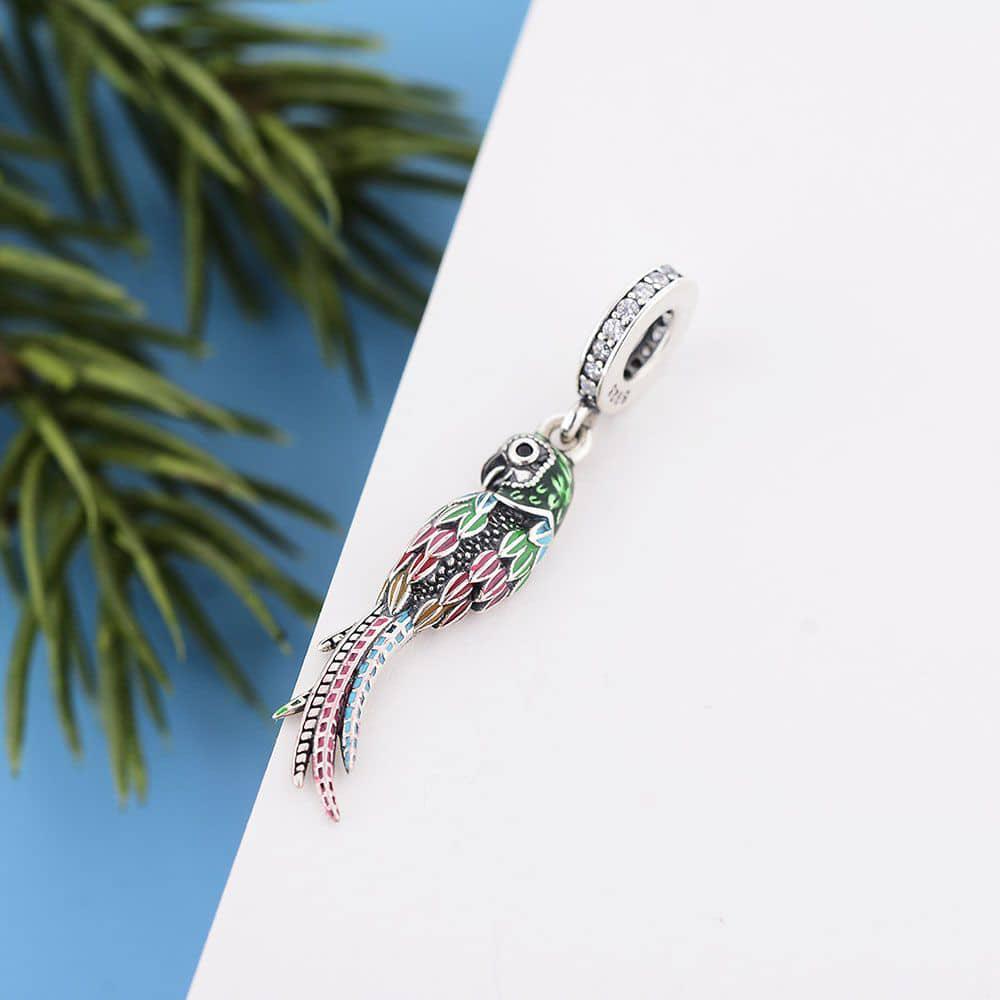 Pangama Jewelry Parrot Dangle Charm