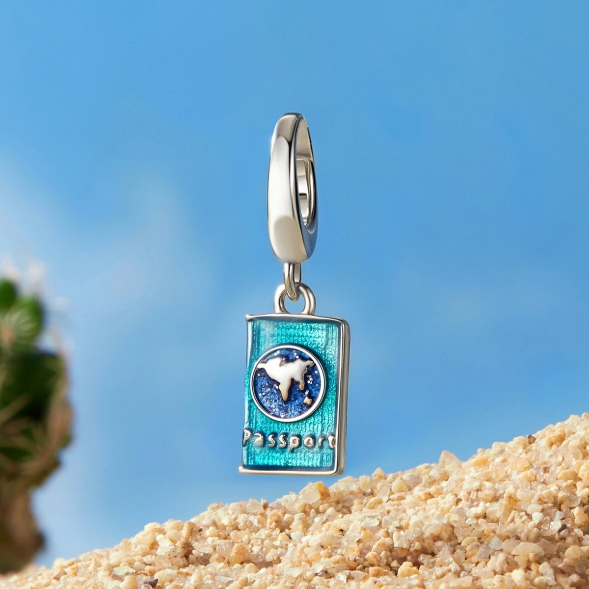 Pangama Jewelry Passport Dangle Charm