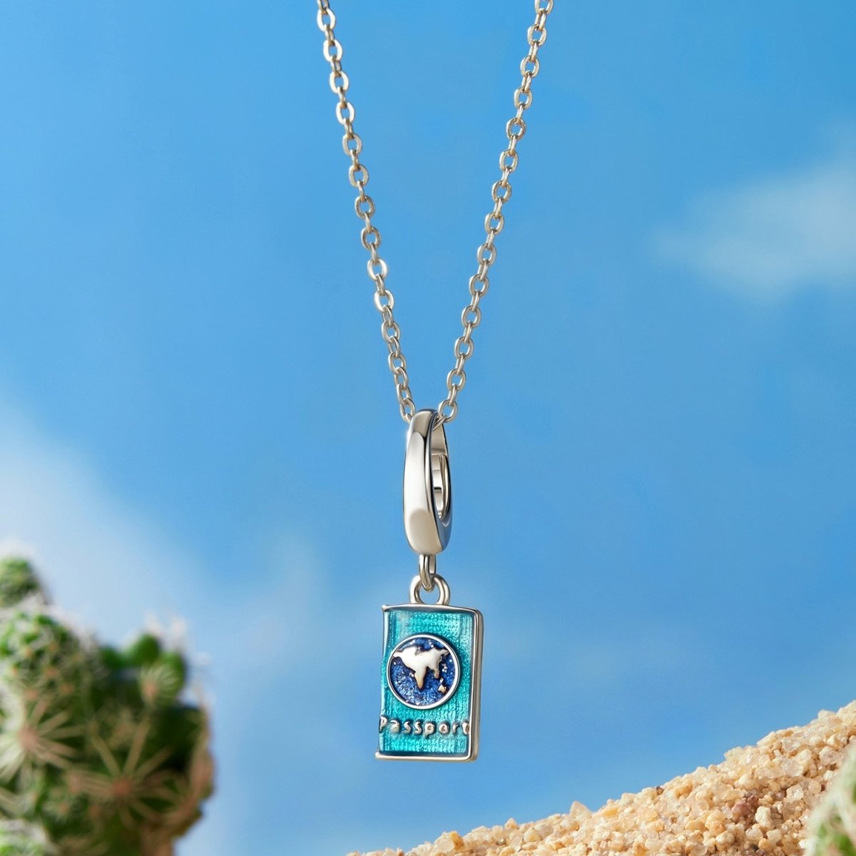 Pangama Jewelry Passport Dangle Charm