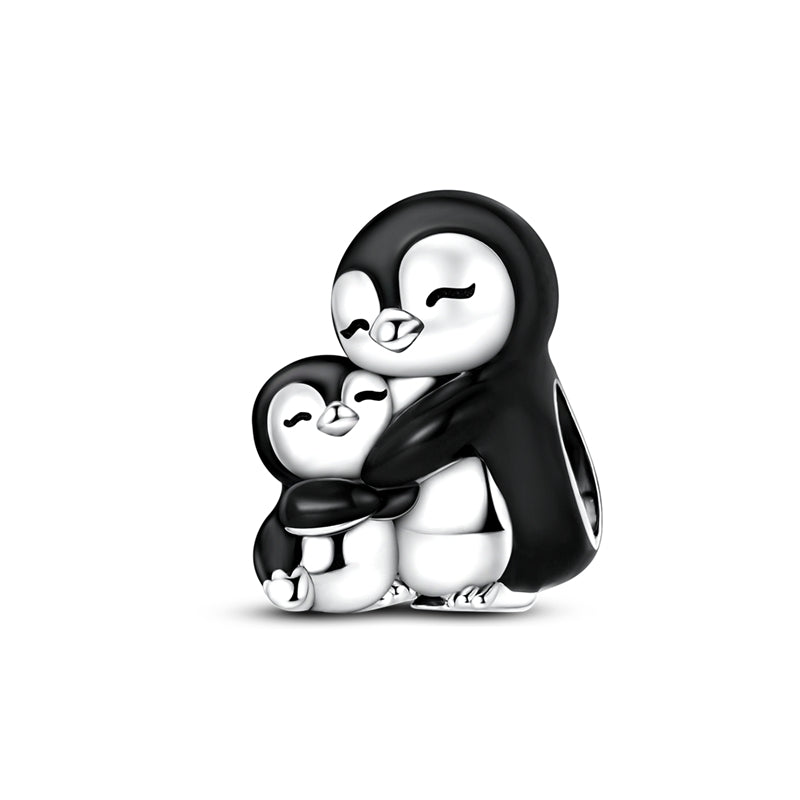 Pangama Jewelry Penguin Family Hug Charm