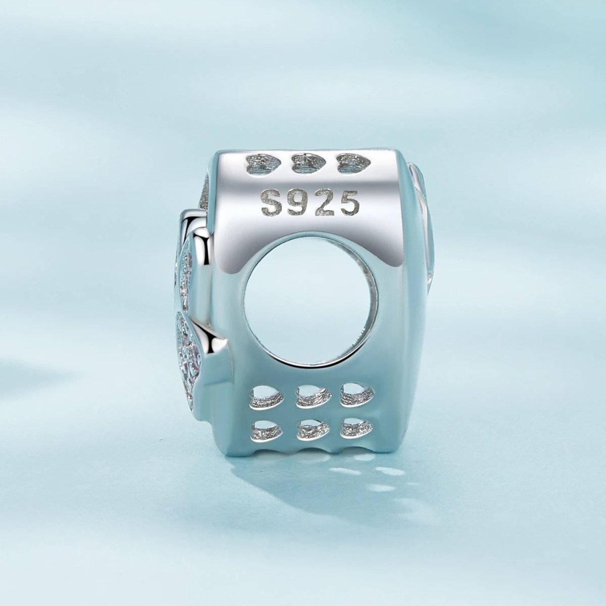 Pangama Jewelry Personalized Paw Print Engraved Heart Charm