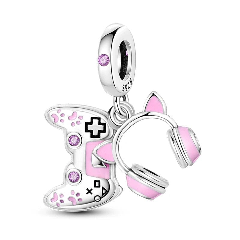 Pangama Jewelry Pink Gaming Charm