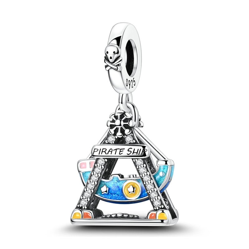 Pangama Jewelry Pirate Ship Dangle Charm