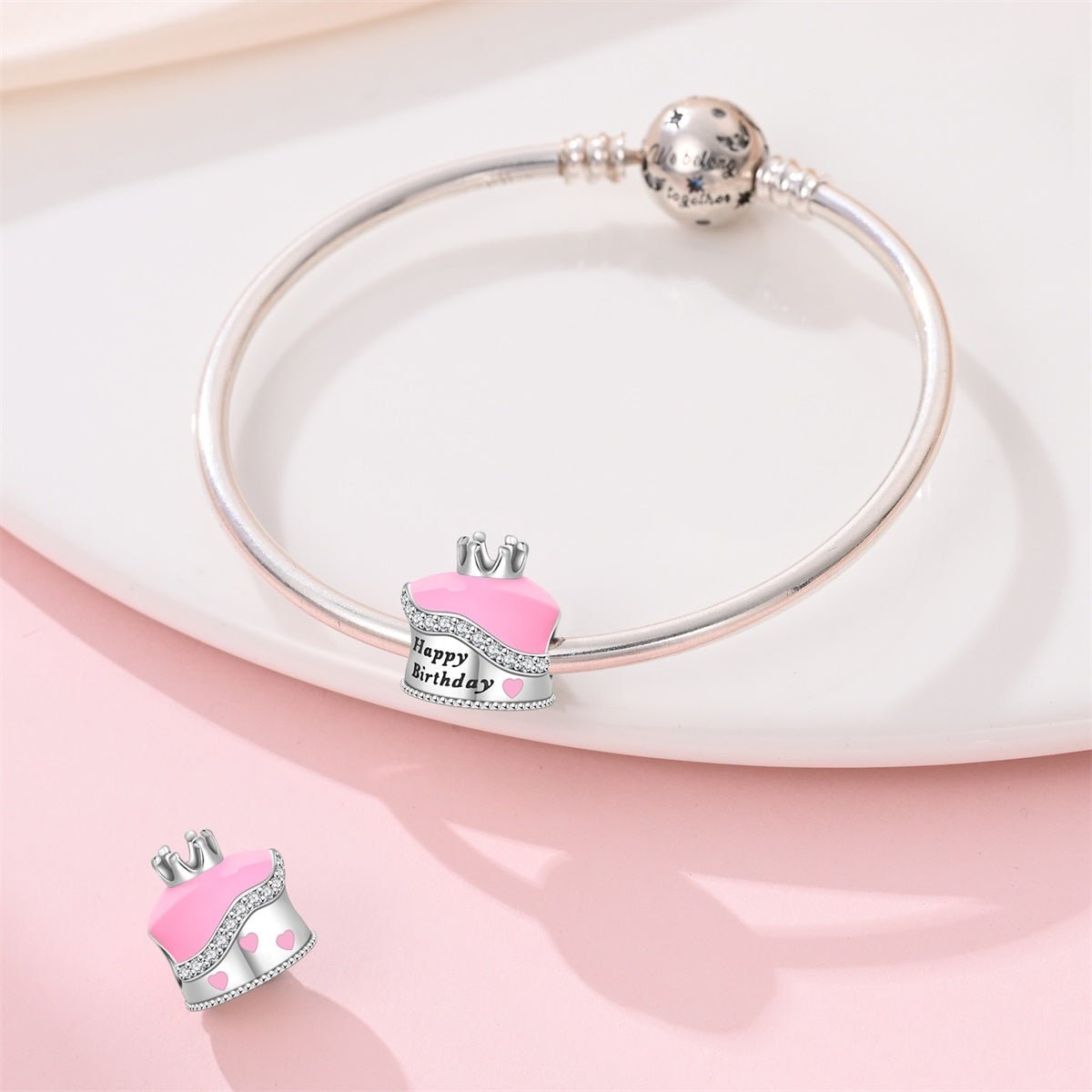 Pangama Jewelry Princess Birthday Cake Charm