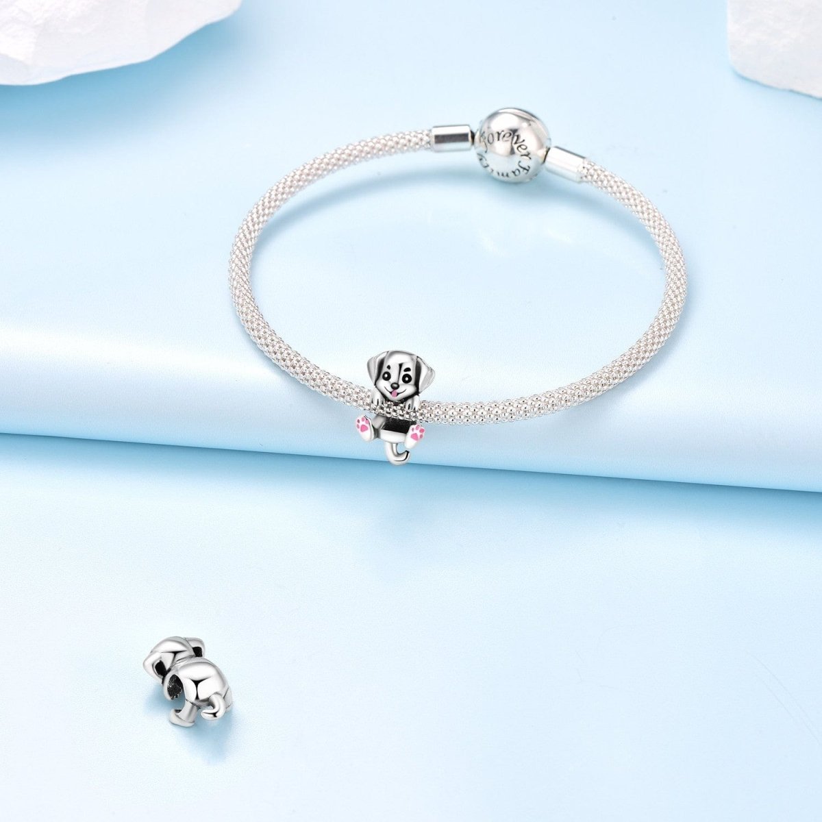 Pangama Jewelry Puppy Wraparound Charm