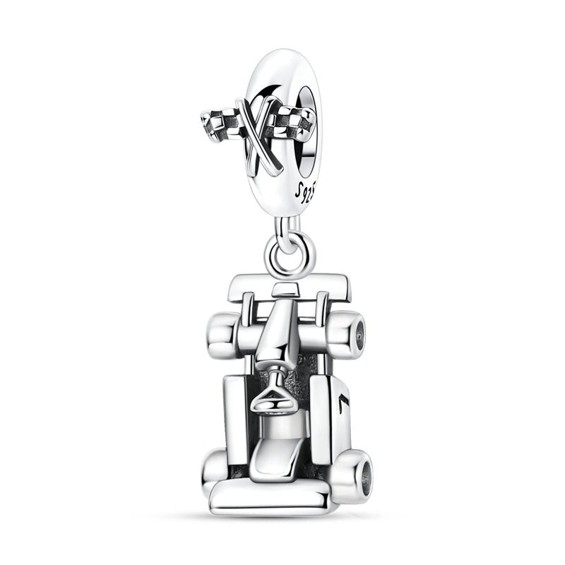 Pangama Jewelry Racing Car Speed Lover Dangle Charm