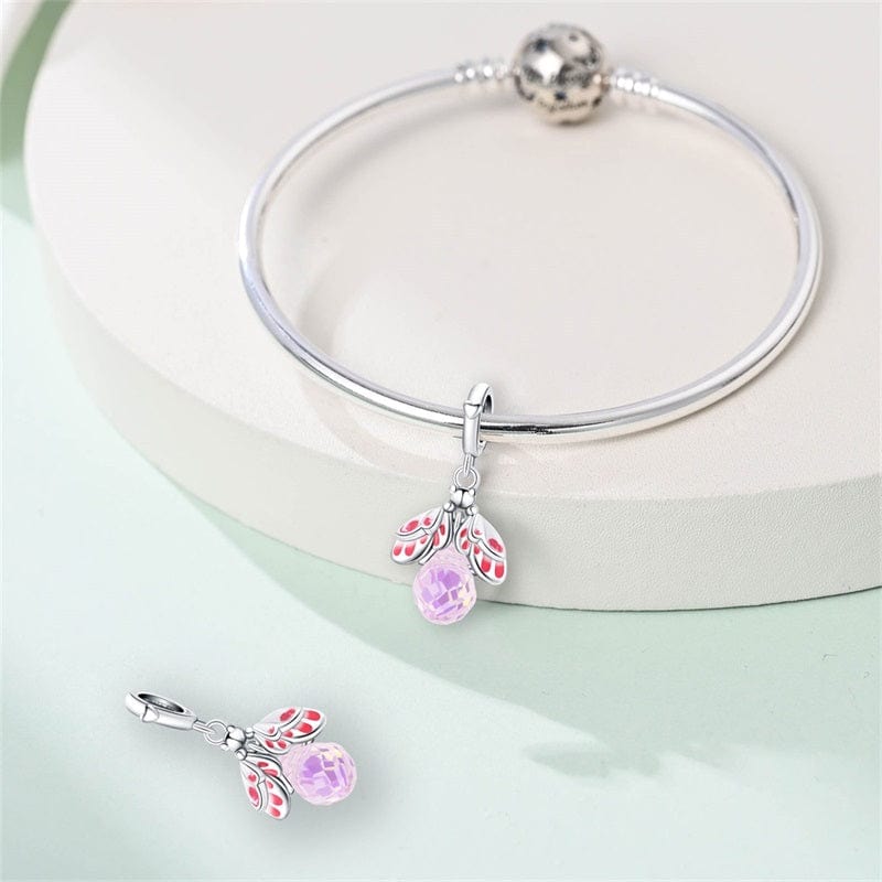 Pangama Jewelry Radiant Firefly Dangle Charm