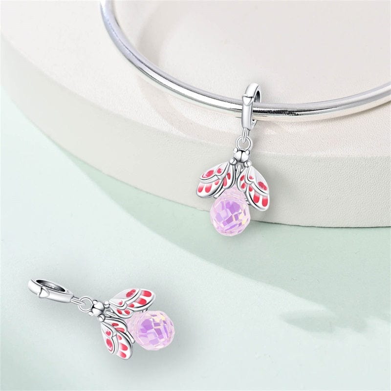 Pangama Jewelry Radiant Firefly Dangle Charm