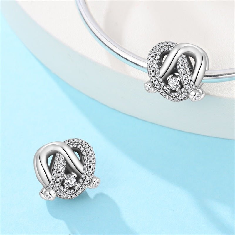 Pangama Jewelry Radiant Love Knot Charm