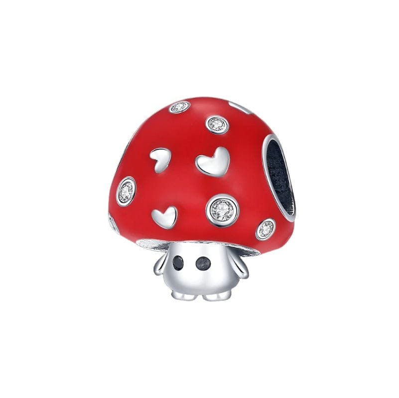 Pangama Jewelry Red Mushroom Charm