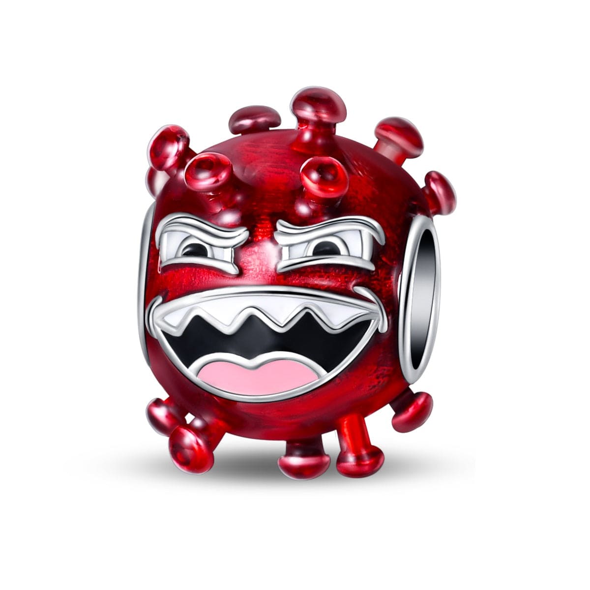 Pangama Jewelry Red Virus Charm