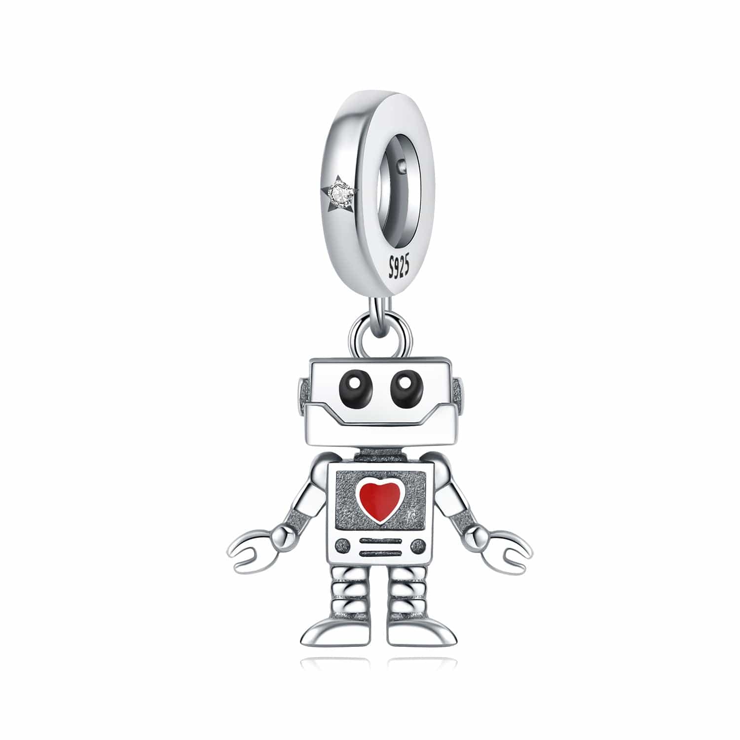 Pangama Jewelry Robot with Heart Charm