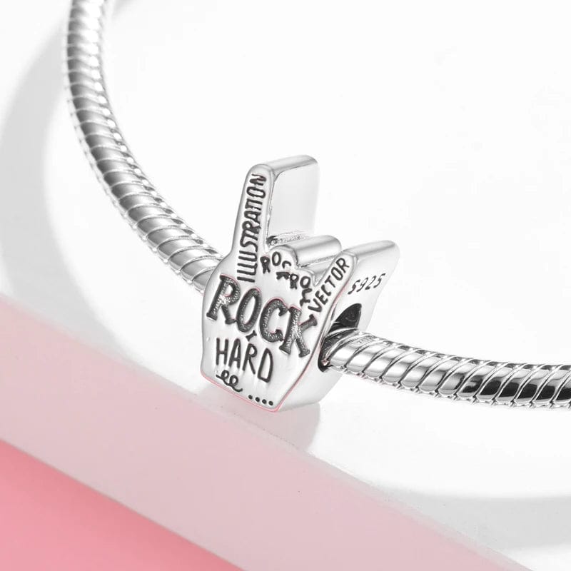Pangama Jewelry Rock Hand Gesture Charm