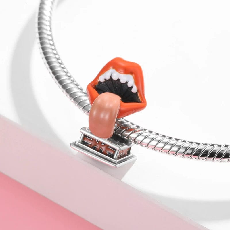 Pangama Jewelry Rock 'n' Roll Tongue Stage Charm