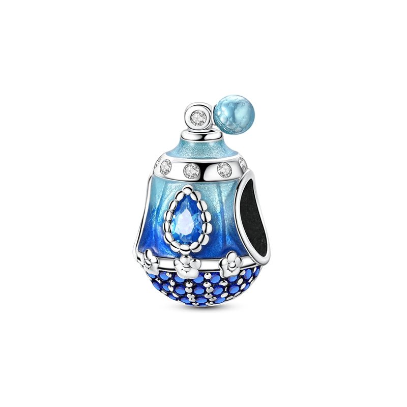 Pangama Jewelry Royal Blue Gem Perfume Bottle Charm