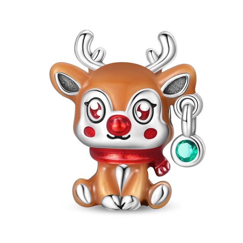 Pangama Jewelry Rudolph the Red - Nosed Reindeer Charm